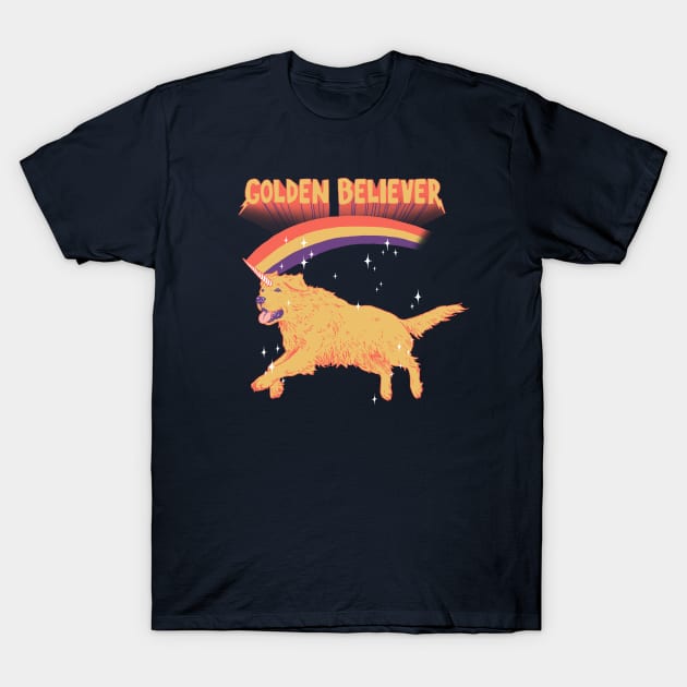 Golden Believer T-Shirt by Hillary White Rabbit